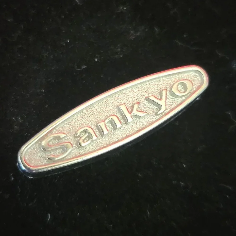 VTG Sankyo Wooden Jewelry Music Box Metal Frame